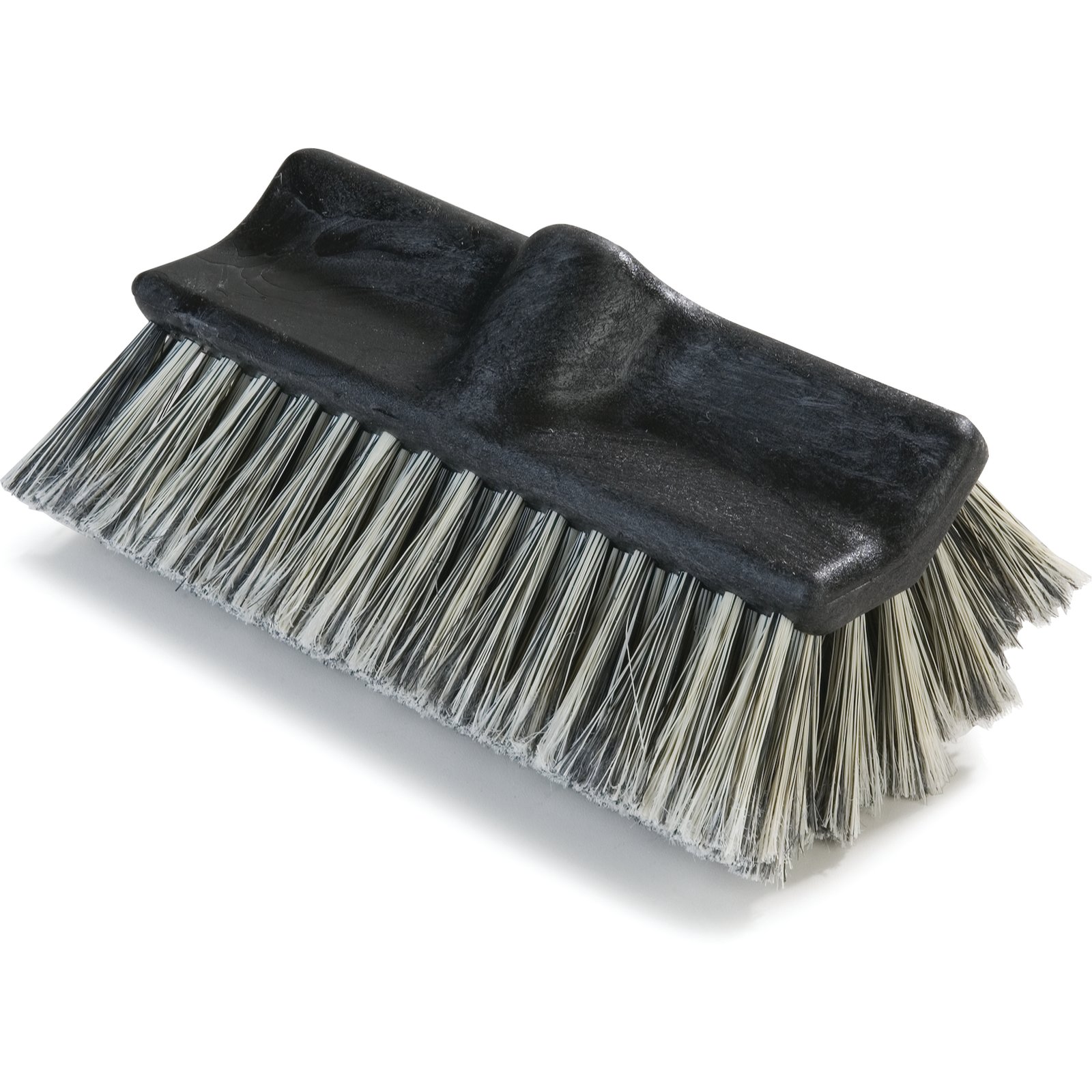 10" FLO-THRU TRUCK BRUSH W/FLAGGED BRISTLES 12/CS